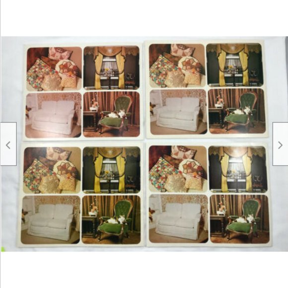 4 Creative Patterns Vtg Craft Books: Pillows, Drapes, Slipcovers, Upholstery - Picture 6 of 7